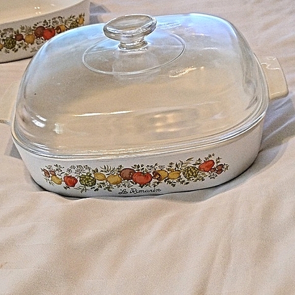 Vintage Corning Ware "Spice O' Life" 3 Piece Bakeware Set - Picture 9 of 13